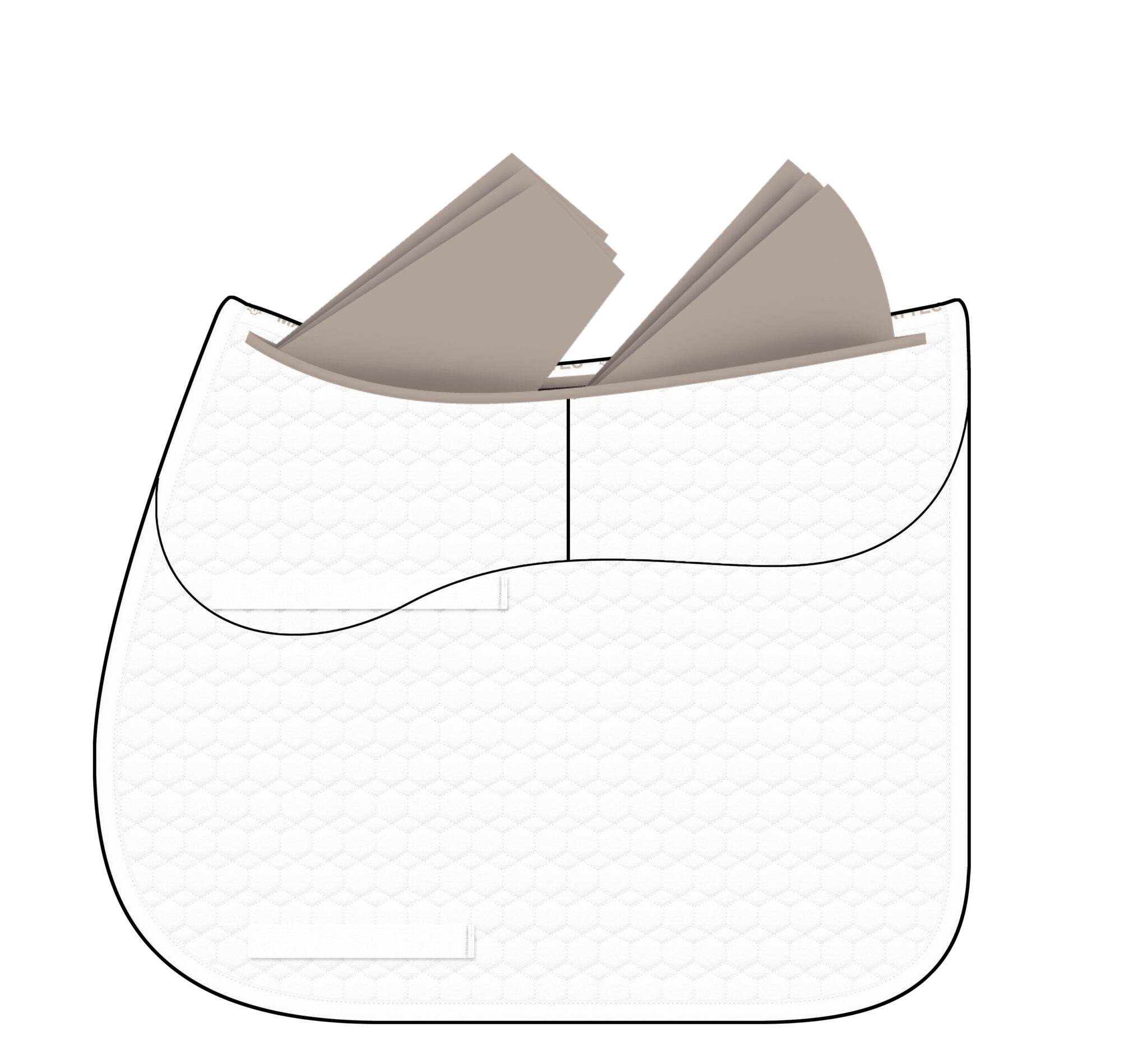 Mattes Correction Lammfellschabracke